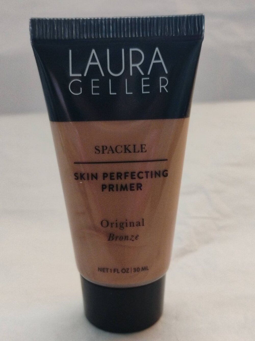 Laura Geller Spackle Skin Perfecting Primer in 'Original Bronze' Travel Size NEW
